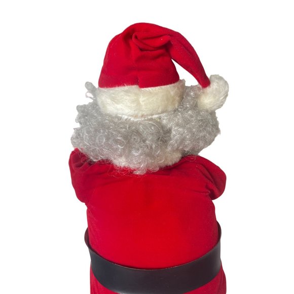 Vintage Rennoc Animated Motion Santa Claus Display Light Up Moving Candle 24”T - Picture 8 of 12